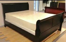Brand New Queen Size Sleigh Bed With Inner Spring Plush Mattress And Box Spring 385 For Sale In Arlington Tx Offerup Plush Mattress Sleigh Beds Mattress