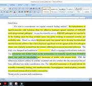 Covering letter for the research manuscript: important points to include.  #Research #coveringletter