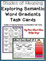 Do Your Students Struggle With Shades Of Meaning Synonyms And Antonyms And Connotations Of Words This Activ Shades Of Meaning Task Cards Sixth Grade Reading