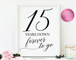 Share this gift guide with your friends and family by saving the following pictures to your pinterest account. 15th Anniversary Party Decorations Sign Printable 15th Anniversary Gifts For Women Men 15 Year Jahrestag Geschenk Fur Ihn 15 Jahriges Jubilaum 15 Hochzeitstag