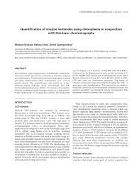 A) sunt cetateni romani, cetateni straini sau. Pdf Quantification Of Triazine Herbicides Using Chloroplasts In Conjunction With Thin Layer Chromatography