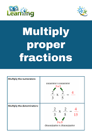 Check spelling or type a new query. How To Multiply Proper Fractions K5 Learning
