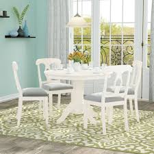 Adda 5 Piece Dining Set Solid Wood Dining Set Nook Dining Set Breakfast Nook Dining Set