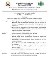 Contoh sk penanggung jawab manajemen mutu. 9 4 1 1 Sk Penanggung Jawab Mutu Klinis Dan Keselamatan Pasien
