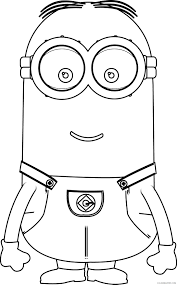 Discover thanksgiving coloring pages that include fun images of turkeys, pilgrims, and food that your kids will love to color. Printable Minions Coloring Pages Coloring4free Coloring4free Com
