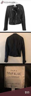 Zara Faux Leather Washable Moto Jacket Clothes Design Fashion Design Zara