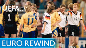 England reiste keinen einzigen kilometer, schoss zwei tore und gewann damit die gruppe. Euro 1992 Highlights Sweden 2 3 Germany Youtube