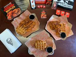 Variations on the chicken sandwich include the chicken burger or chicken on a bun, hot chicken, and chicken salad sandwich. Kfc Launched Nashville Hot Chicken And Waffles Here S How It Tastes