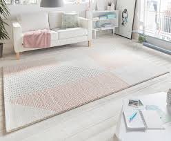 Bis zu 40% reduziert rosa teppiche online kaufen bei otto » große auswahl top service top marken ratenkauf & kauf auf rechnung möglich » jetzt bestellen! Design Velours Teppich Glaze Creme Rose Pastell Mehrfarbig Ebay
