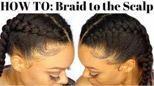 The angles are tricky, the sections get jumbled, and sometimes big pieces start to fall out. How To Braid Natural Hair 2 Different Ways Youtube