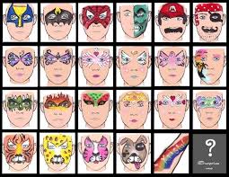 Various Face Designs Girl Face Painting Face Painting