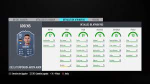His overall rating is 99. Fifa 20 Merece La Pena Robin Gosens Tots