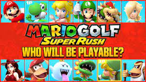 Simple motion or button controls make it easy for both new players and seasoned pros to drive and putt. Mario Golf Super Rush 10 Character Predictions Youtube