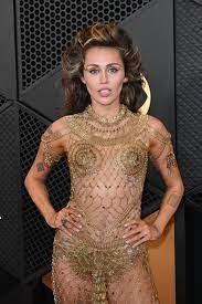Miley Cyrus Dressed Like a Half