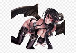 Demon Girl Render By Kyle Garland - Anime Human Demon Girl - Free  Transparent PNG Clipart Images Download