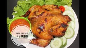 Resep Ayam Goreng Ingkung Empuk Dan Super Enak Youtube