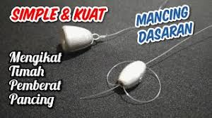 Maybe you would like to learn more about one of these? Cara Mengikat Timah Pemberat Pancing Mlinjo Dan Lonceng Youtube