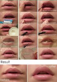 How To Make Your Lips Look Fuller 13 Steps Lip Makeup Tutorial Natural Lips Quick Makeup