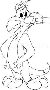 50k.) this baby looney tunes character baby sylvester coloring pages for individual and noncommercial use only, the copyright belongs to their respective creatures or owners. How To Draw Sylvester The Cat Step By Step Drawing Guide By Dawn Dragoart Com In 2021 Cartoon Coloring Pages Disney Drawing Tutorial Drawings