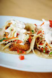Reserve about half the mixture in another bowl for serving. Daisy Cooks Crispy And Tangy Fish Tacos Food Fish Recipes Mexican Food Recipes