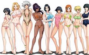 Some of the characters listed below have no official names and have only been given a descriptive name. Bleach Girls Measurments Part 1 Fu Reiji S Blog