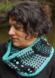 The 'Nooch Cowls Knitting pattern by Celia Roberts
