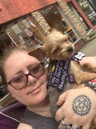 Labradoodle puppy in Tompkins Square Park