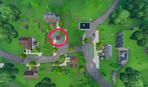 Upgrade a weapon at salty springs & upgrade bench locations (fortnite season 3 week 5 challenges). Fortnite Fortbyte 72 Found Within Salty Springs Gamewith