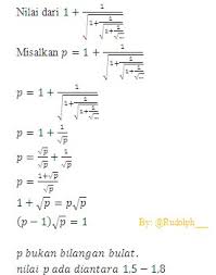 Check spelling or type a new query. Soal Dan Pembahasan Bentuk Akar Tak Hingga 1 3 Istana Mengajar