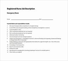Icu Nurse Job Description Resume Unique 10 Registered Nurse Job Description Templa Registered Nurse Jobs Nurse Job Description Registered Nurse Job Description