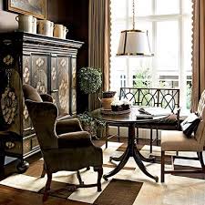 Create Instant Interest In A Dining Area By Swapping A Matched Table And Chairs Set For A Medley Of Seating Styles In Th Home Wingback Dining Chair Home Decor