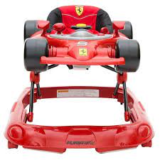 Baby Walker Race Car Ferrari Infant Toddler Activity Child Room Anti Skid Efigil Baby Walker Portable Baby Cribs Baby Time
