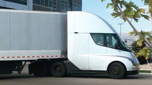 The red tesla semi truck spotted in california, transporting tesla cars for the end of quarter push. This Is What The Tesla Semi Acceleration Sounds Like Autoblog