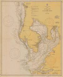 Tampa Bay Florida Map 1935 In 2019 Florida Gulf Of