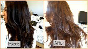 How I Dye My Hair From Black To Chocolate Ash Brown At Home Youtube