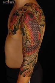 30 Koi Fish Tattoos Half Sleeve Tattoos For Guys Half Sleeve Tattoo Japanese Sleeve Tattoos