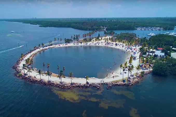 Matheson Hammock Atoll Pool, AI generated