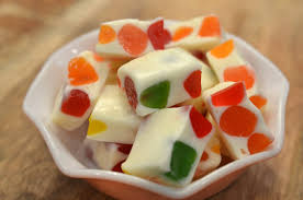 Cut into pieces and wrap each piece. Nougat Candy Sparkles To Sprinkles