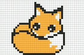 Wolf Pixel Pixel Art Animaux Mignon Pixel Art Animaux Facile Pixel Art
