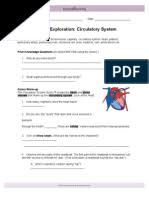 Digestive system digestion is a complex process, involving a wide variety of organs and chemicals that work together to break down food, absorb nutrients, and eliminate wastes. Circulatorysystem Gizmo Heart Circulatory System