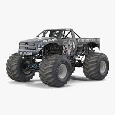 Monster Truck Raminator 3d Model Ad Truck Monster Model Raminator Monster Trucks Trucks Monster