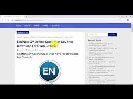 Close all microsoft products, especially ms word that is running on your computer before you . Pin On Endnote X9 Online Crack Plus Key Free Download For Students