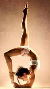 I Dunno If This One Might Be A Little Too Challenging For Me I M Gonna Get Crow And Bow Pose Down First Baby Ste Easy Yoga Poses Beautiful Yoga Basic Yoga