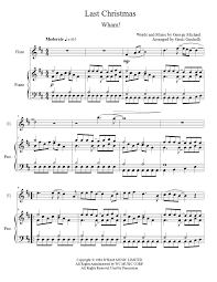 Wham! – Last Christmas (Flute Solo) – Littlesheetmusic