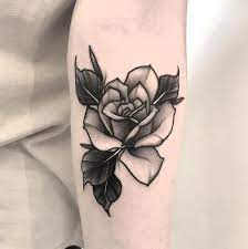 101 best rose tattoos for men cool designs ideas 2019 guide. Perfect Black And Grey Rose Tattoo Inked On The Left Forearm Black And Grey Rose Tattoo Black And Grey Rose Rose Tattoos