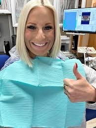 Here we go! #ad It's veneer day at Dupont Family Dentistry with Doctor Dave  Diehl and my girl Bekka MarcAurele! Stay tuned for the big reveal along  with before and after photos!