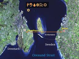 Location of oresund bridge on map of malmo and copenhagen. Ppt Oresund Bridge Powerpoint Presentation Free Download Id 5524915
