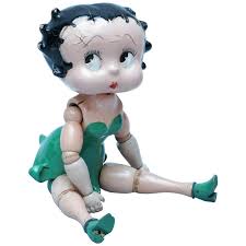 She originally appeared in the talkartoon and betty boop film series. 1930s Jointed Betty Boop Fleischer Doll For Sale At 1stdibs