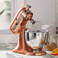 Free shipping · text message offers Kitchenaid Custom Metallic Series 5 Quart Tilt Head Satin Copper Stand Mixer Reviews Crate And Barrel