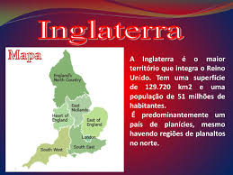 O mapa da inglaterra é uma espécie de retrato desse país cheio de história e contornos a inglaterra possui vários mapas, dependendo de qual critério é utilizado. Inglaterra Mapa A Inglaterra E O Maior Territorio Que Integra O Reino Unido Tem Uma Superficie De Km2 E Uma Populacao De 51 Milhoes De Habitantes Ppt Carregar